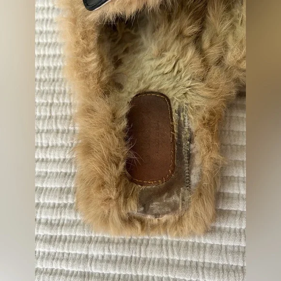 Gucci Princetown Fur Lined Leather Mules Men’s 45 Kind Of Thrashed but Clean 11 - Picture 7 of 15